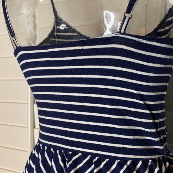 Aeropostale Navy & White stripe skater dress. - Picture 8 of 9